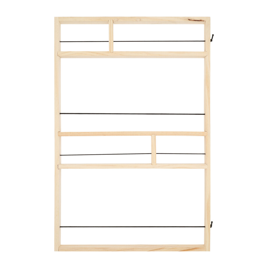 QUVIO Wandrek met elastiek - 3 x 40 x 60 cm QUVIO Wandrek met elastiek - 3 x 40 x 60 cm afbeelding 1