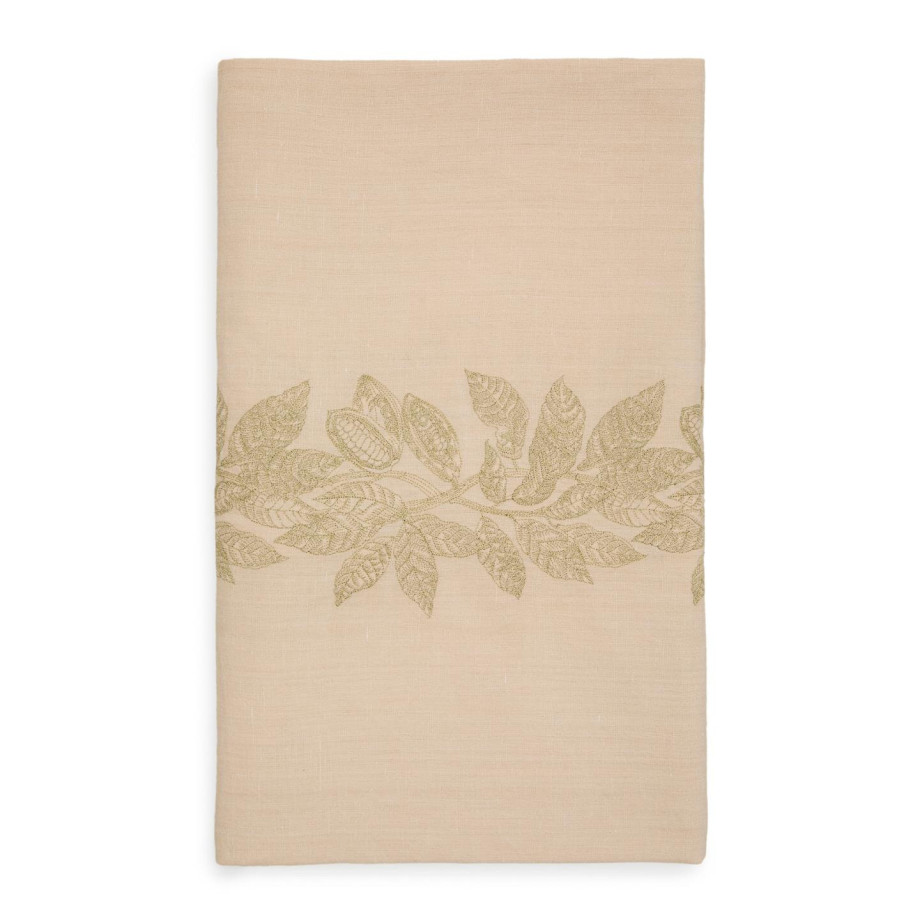 Kave Home Tafelkleed 'Oreti' 150 x 250cm, kleur Beige afbeelding 1