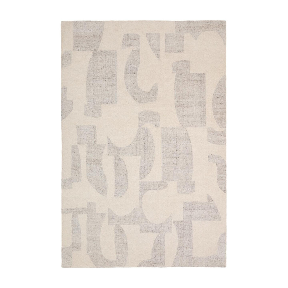 Kave Home Vloerkleed 'Norela' Wolmix, 200 x 300cm afbeelding 1