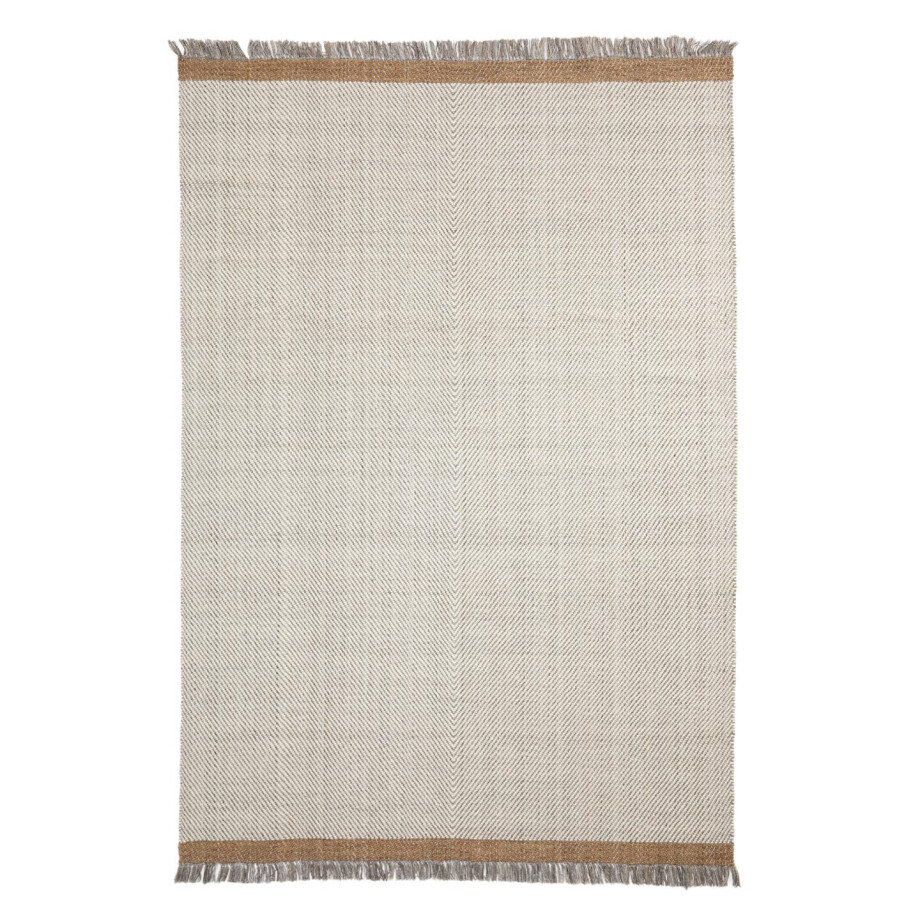 Kave Home Vloerkleed 'Brina' Wolmix, 160 x 230cm afbeelding 1