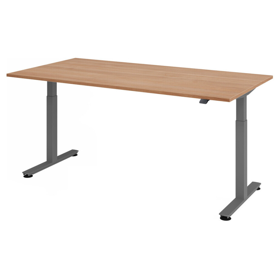 XMST 2E G | 200x100 | Bureau elektrisch in hoogte verstelbaar - 200 x 100 Walnoot Tafelhoogte I Elektrisch in hoogte verstelbaar XMST 2E G | 200x100 | Bureau elektrisch in hoogte verstelbaar - 200 x 100 Walnoot Tafelhoogte I Elektrisch in hoogte verstelbaar afbeelding