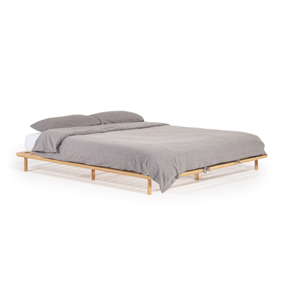 Kave Home Bed 'Anielle' Essen, 160 x 200cm afbeelding 1