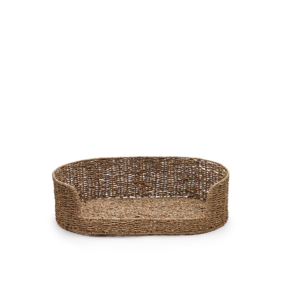 Kave Home Hondenmand 'Fliicker' Zeegras, 60 x 35cm Kave Home Hondenmand 'Fliicker' Zeegras, 60 x 35cm afbeelding 1