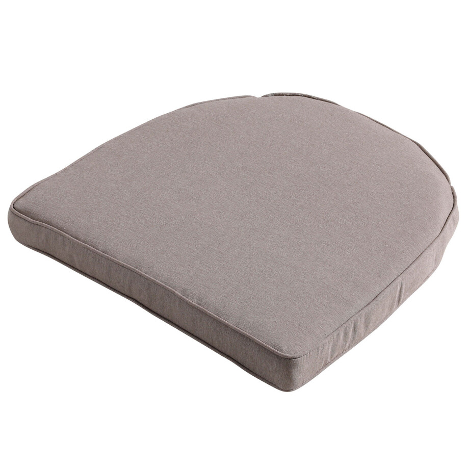 Zitkussen Wicker york 48x48cm   Panama taupe afbeelding 