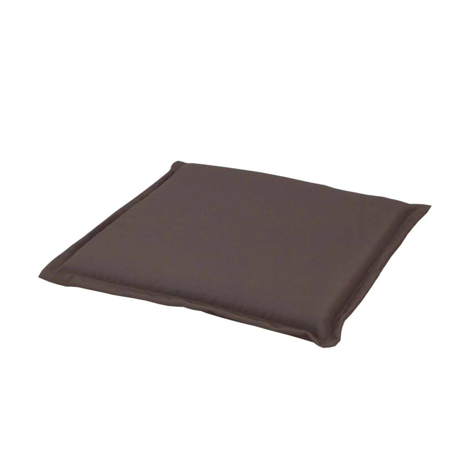 Hockerkussen 50x50cm   Pedro dark taupe (waterafstotend) afbeelding 