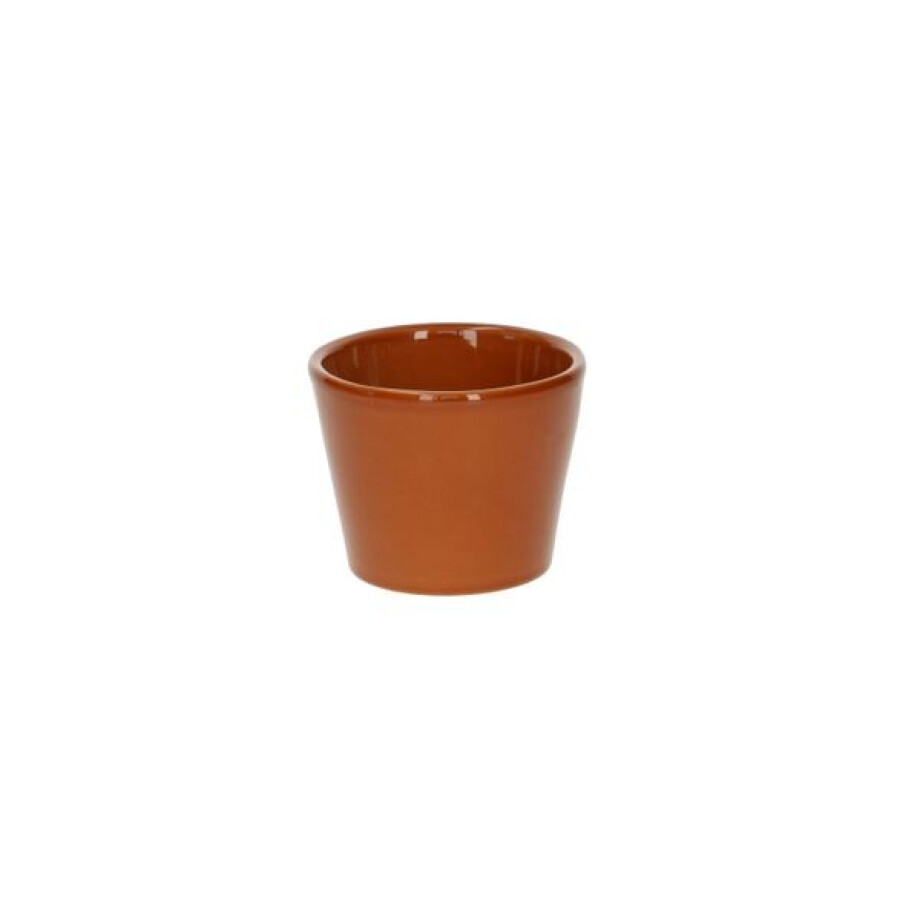 Bloempot, aardewerk, terracotta kleur, Ø7 cm Bloempot, aardewerk, terracotta kleur, Ø7 cm afbeelding 1