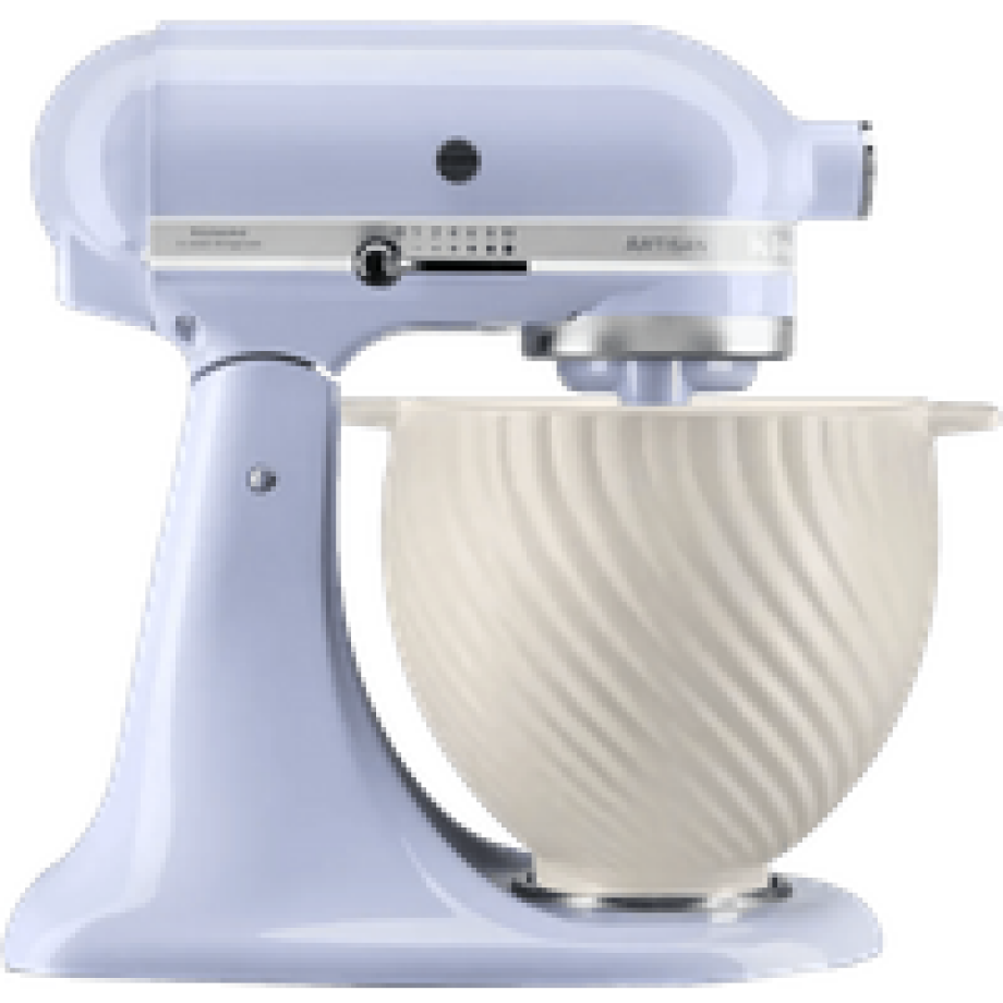 KitchenAid Artisan Mixer 5KSM125ELR Paars + Design Mengkom Wit afbeelding 