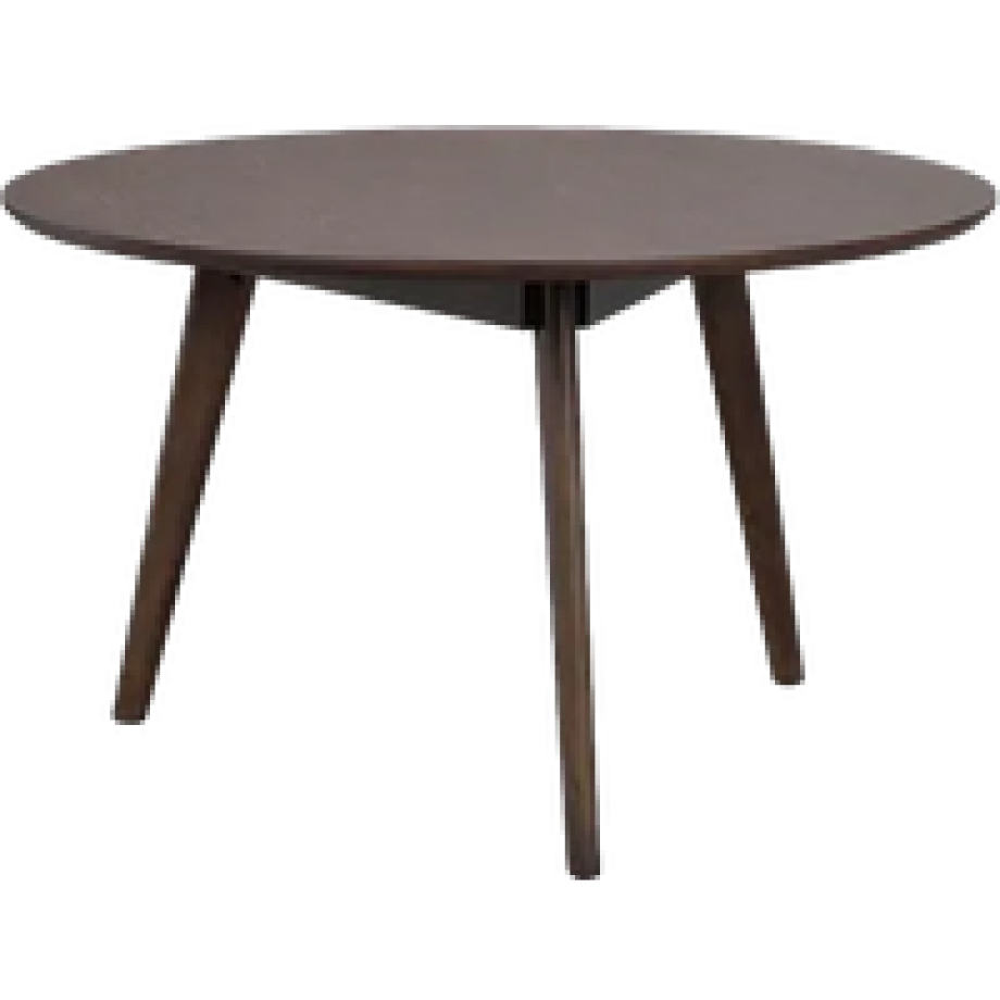 Yumi houten salontafel donker eiken - Ø90 cm afbeelding 1