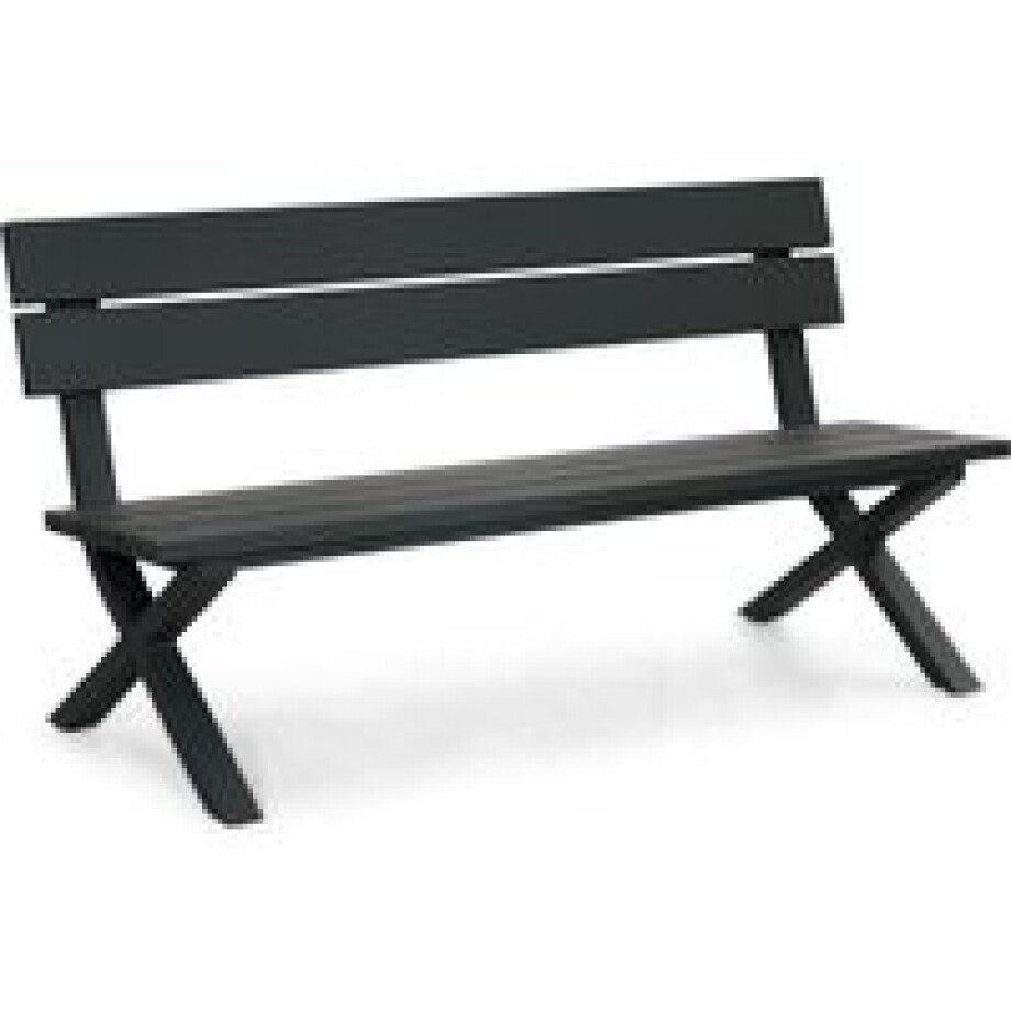 Presto Crosano tuinbank aluminium 160 cm afbeelding 1