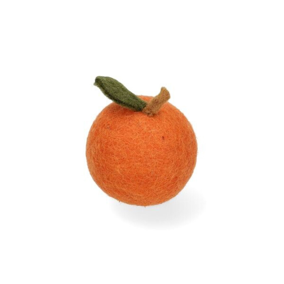 Sinaasappel, vilt, Ø7 cm afbeelding 1