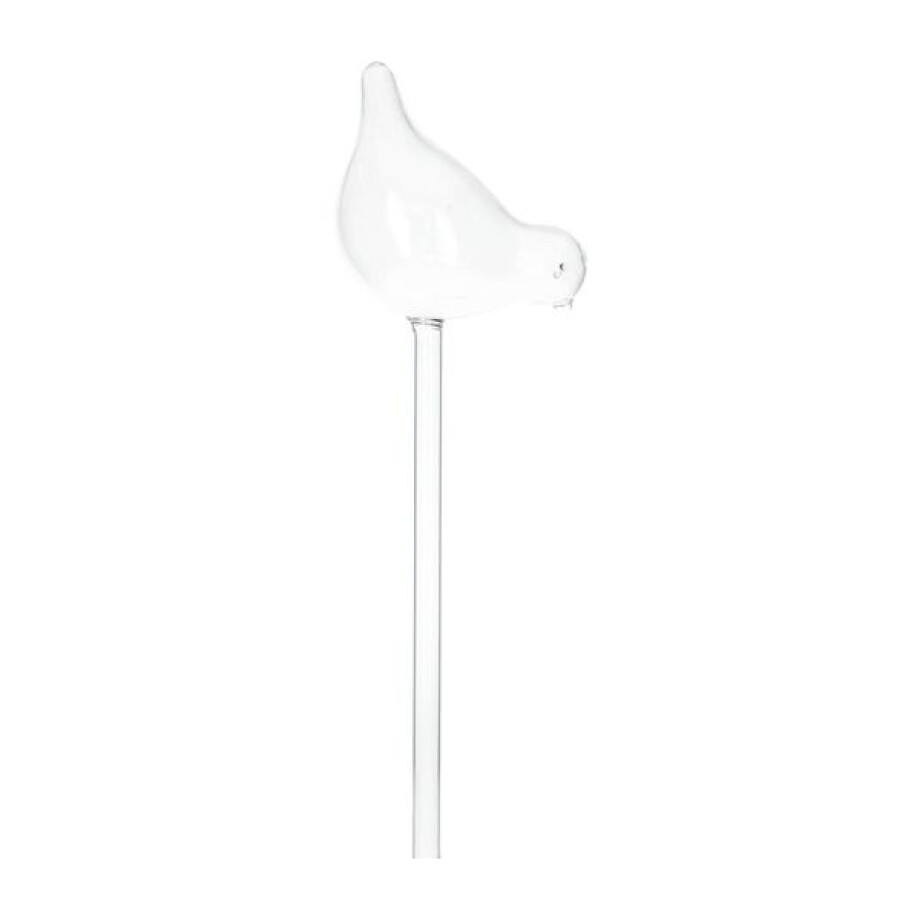 Waterdruppelaar, irrigator, vogel, glas, 10 x 36 cm afbeelding 
