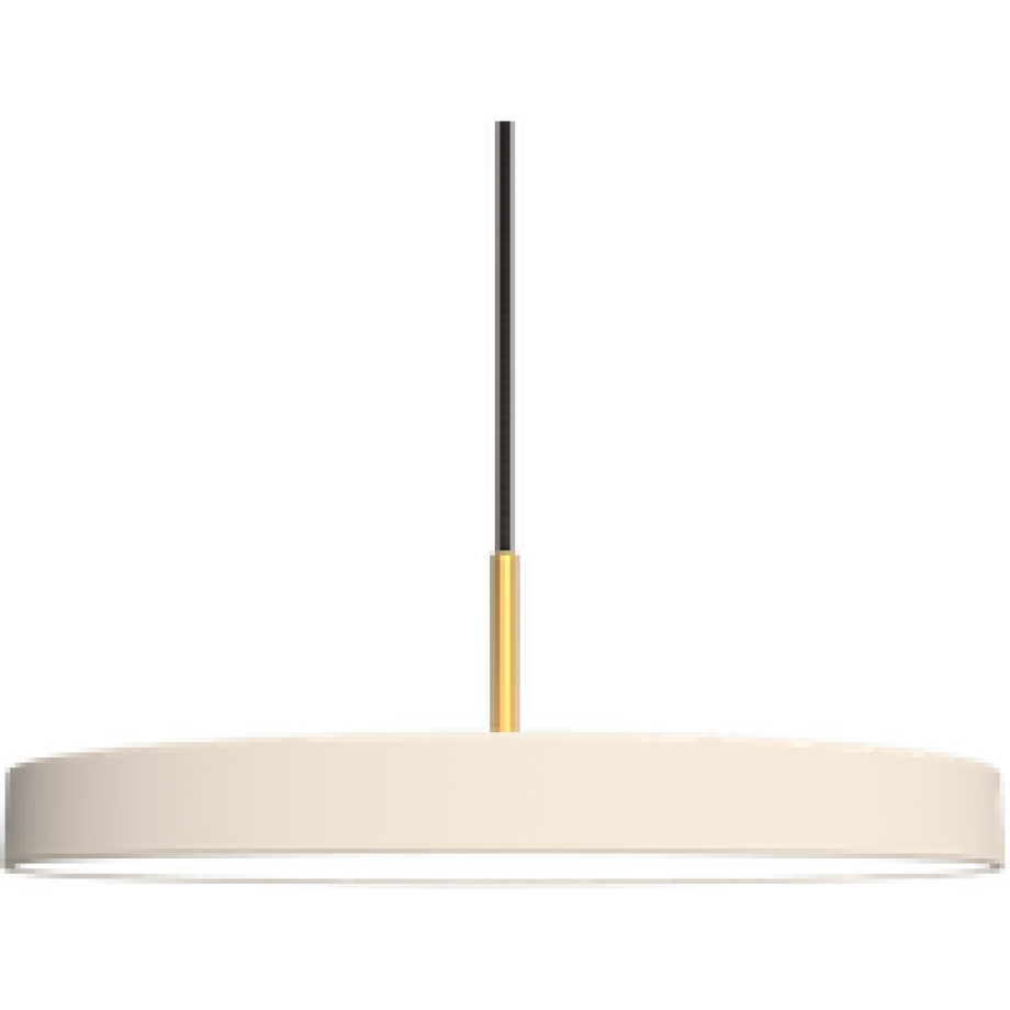 Asteria Medium hanglamp pearl white - met koordset - Ø 43 cm afbeelding 1