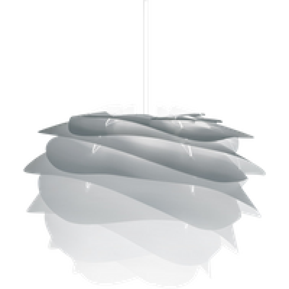 Carmina Mini hanglamp misty grey - met koordset wit - Ø 32 cm afbeelding 1