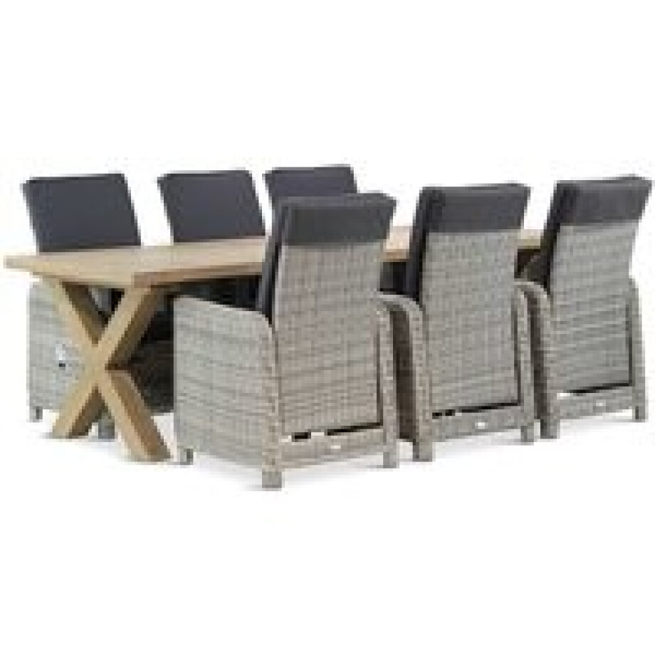 Garden Collections Bello/Oregon 240 cm dining tuinset 7-delig afbeelding 1