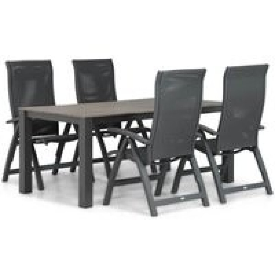 Presto Tarenta/Valley 180 cm dining tuinset 5-delig afbeelding 1