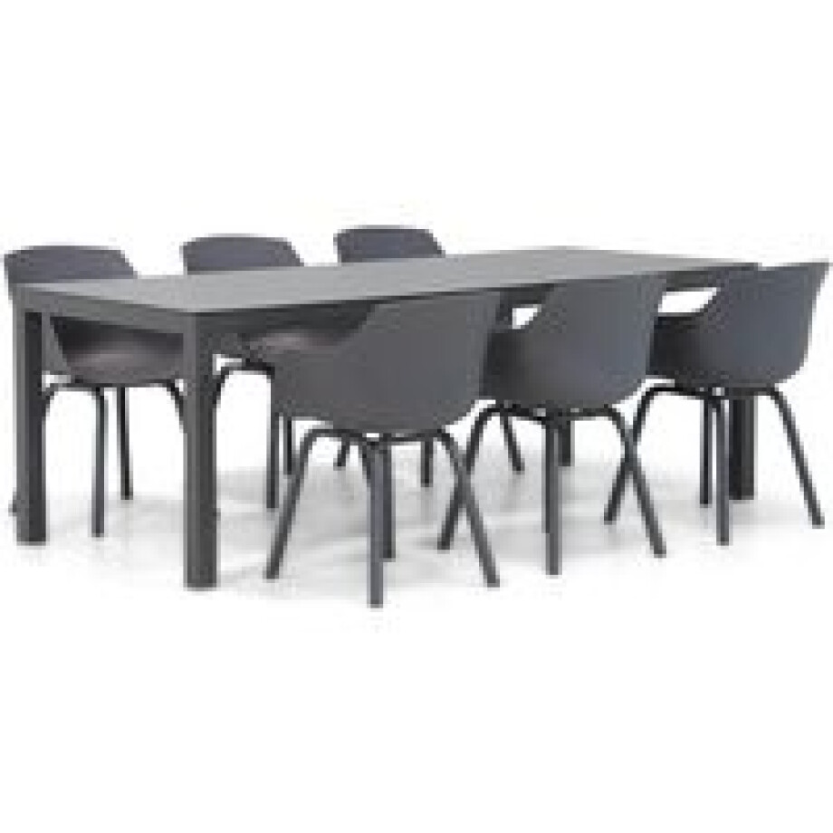 Lifestyle Salina/Madras 220 cm dining tuinset 7-delig afbeelding 1
