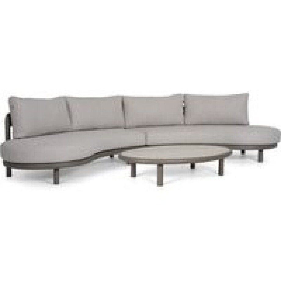 Santika Wave hoek loungeset 3-delig Santika Wave hoek loungeset 3-delig afbeelding 1