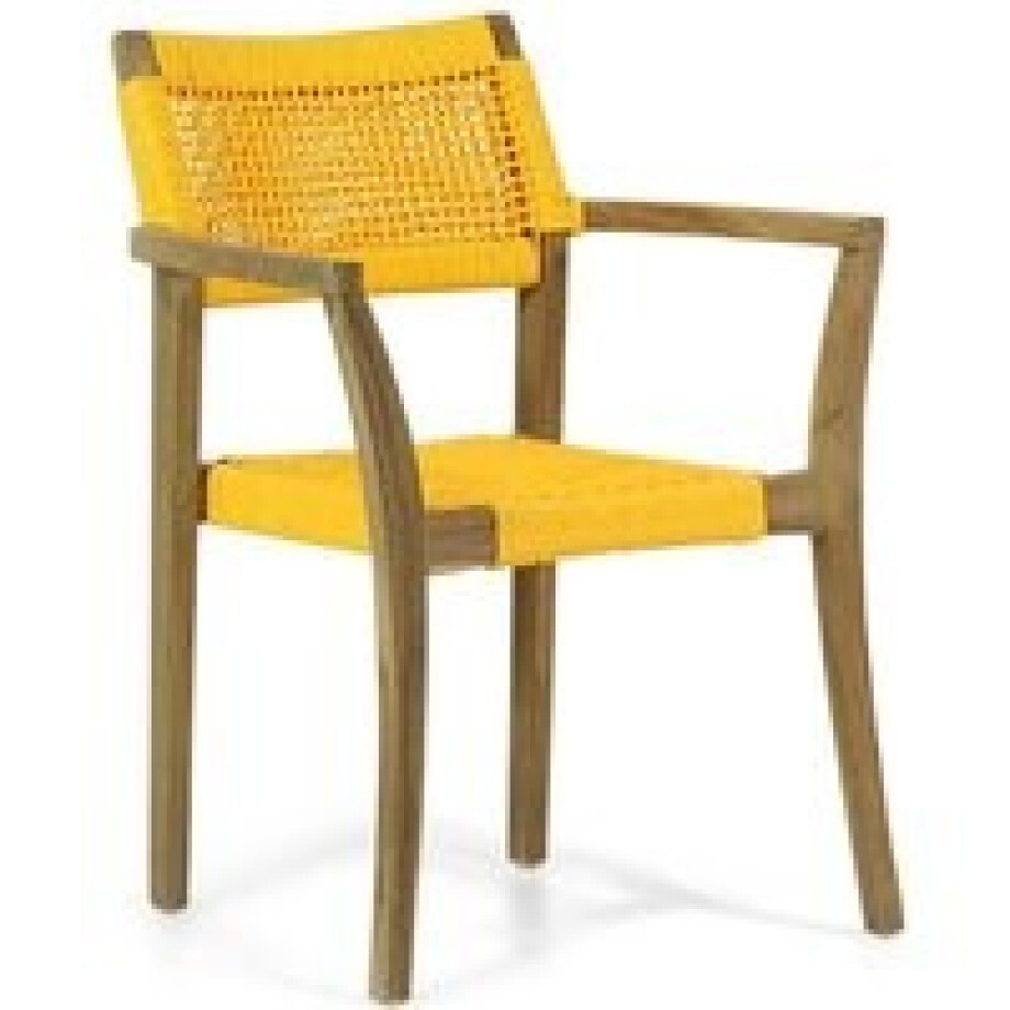 Lifestyle Dallas dining tuinstoel rope stapelbaar Lifestyle Dallas dining tuinstoel rope stapelbaar afbeelding 1