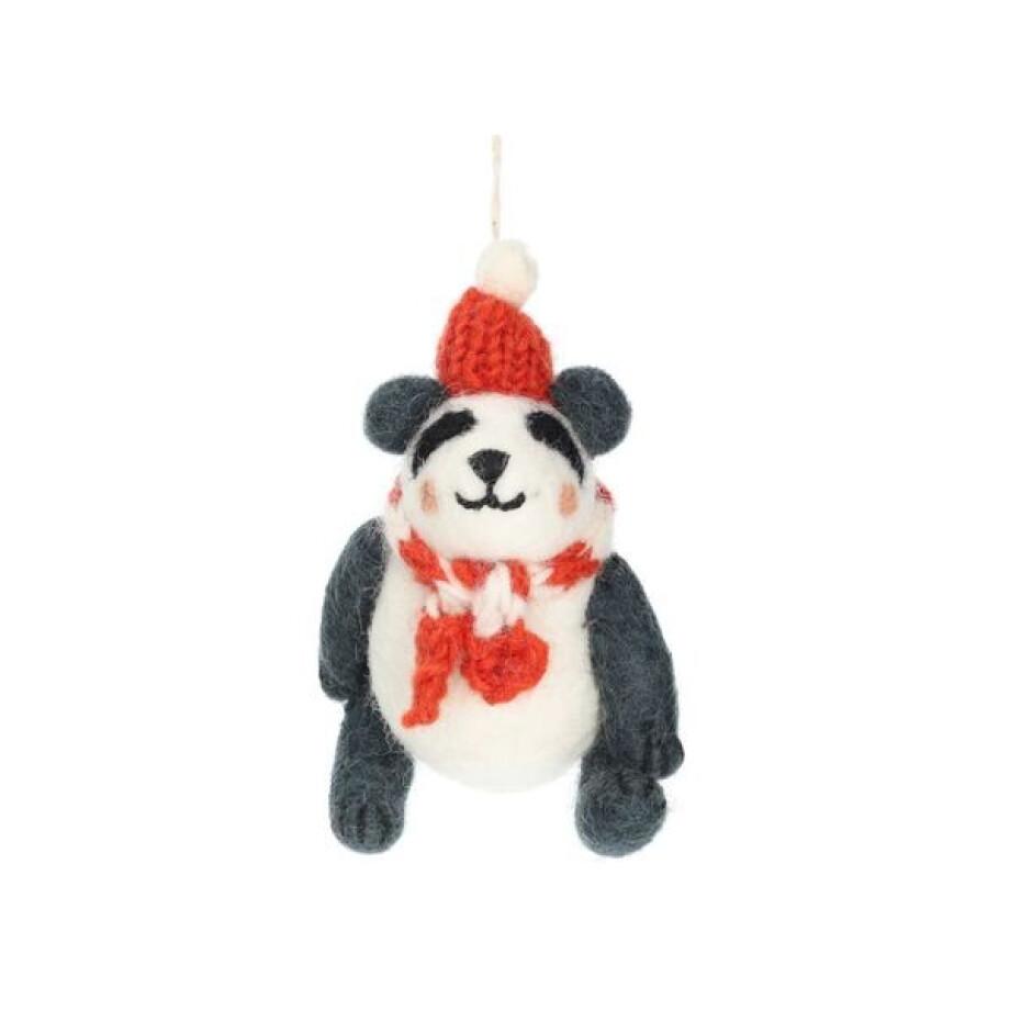 Kersthanger Pascal de panda, WWF, vilt afbeelding 1