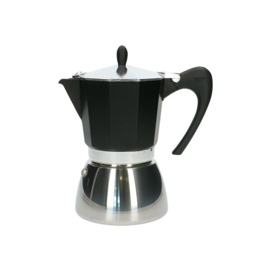 Percolator, 9 kops, aluminium, rvs afbeelding 1