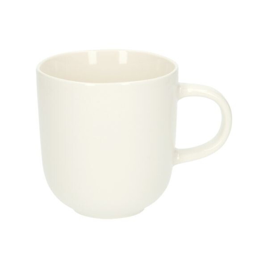 Theemok, organisch, porselein, wit, Ø 9 cm Theemok, organisch, porselein, wit, Ø 9 cm afbeelding 1