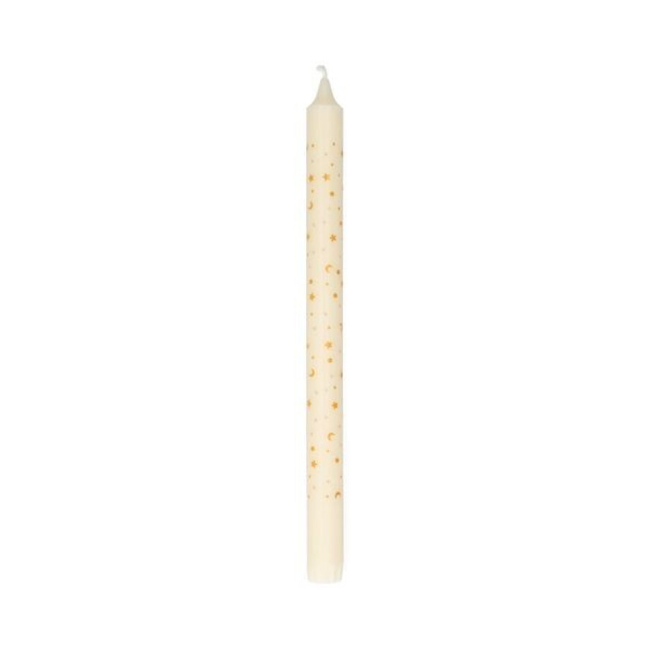 Dinerkaars, ster en maan, 30 cm, 2 stuks afbeelding 1