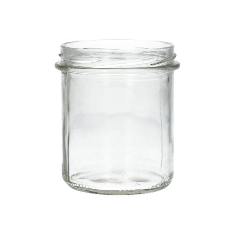 Inmaakpot zonder deksel, hittebestendig glas, 350 ml Inmaakpot zonder deksel, hittebestendig glas, 350 ml afbeelding
