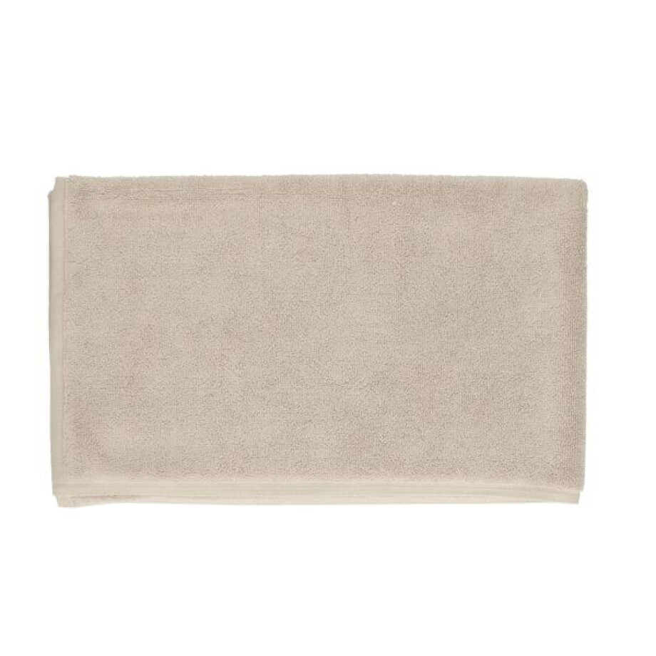 Badmat, Recycled katoen, Licht zand, 50 x 80 cm Badmat, Recycled katoen, Licht zand, 50 x 80 cm afbeelding 1