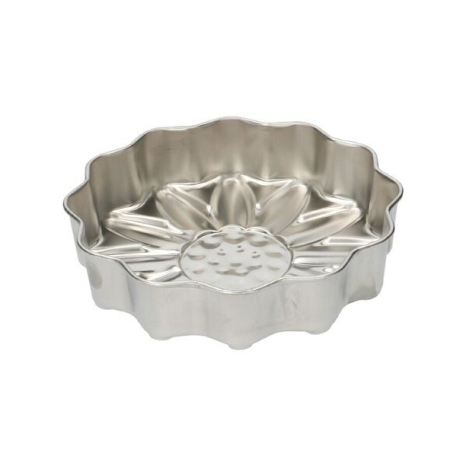 Bakvorm, kamille, gerecycled rvs, PFAS-vrij, Ø 20 cm Bakvorm, kamille, gerecycled rvs, PFAS-vrij, Ø 20 cm afbeelding