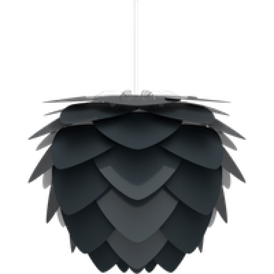 Aluvia Medium hanglamp anthracite grey - met koordset wit - Ø 59 cm afbeelding 1