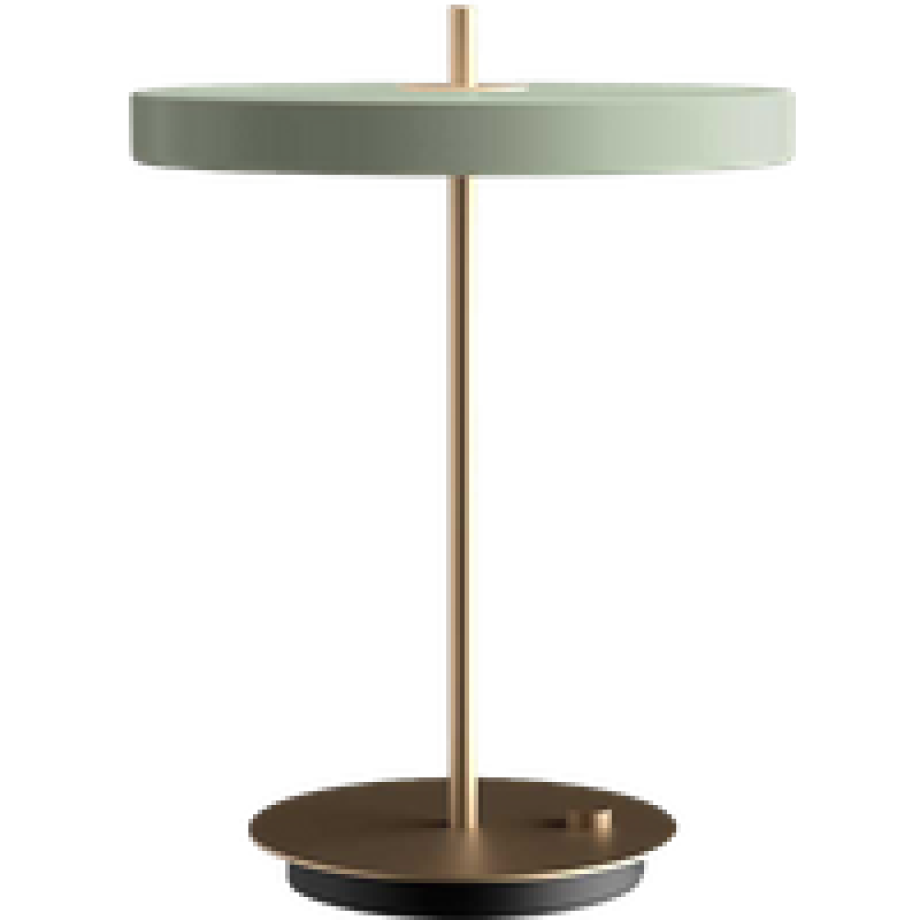 Asteria table nuance olive - Ø 31 x 41,5 cm afbeelding 1