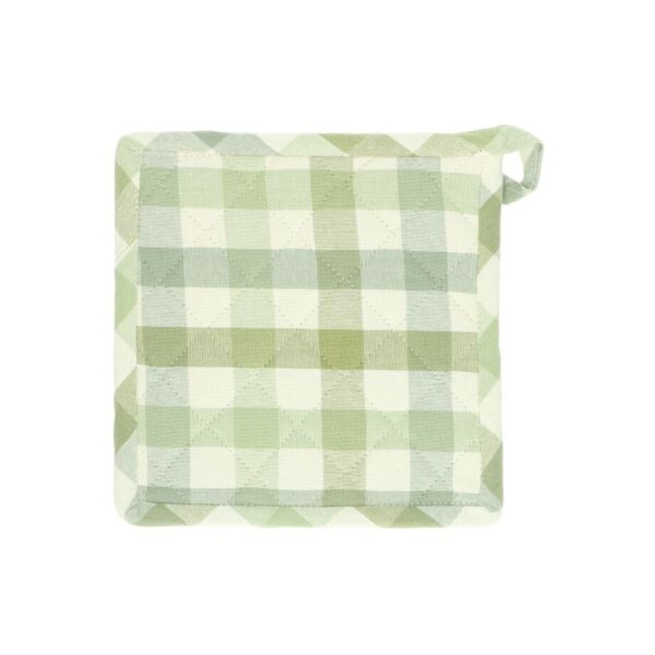 Pannenlap, katoen, 20 x 20 cm, groen Pannenlap, katoen, 20 x 20 cm, groen afbeelding 1