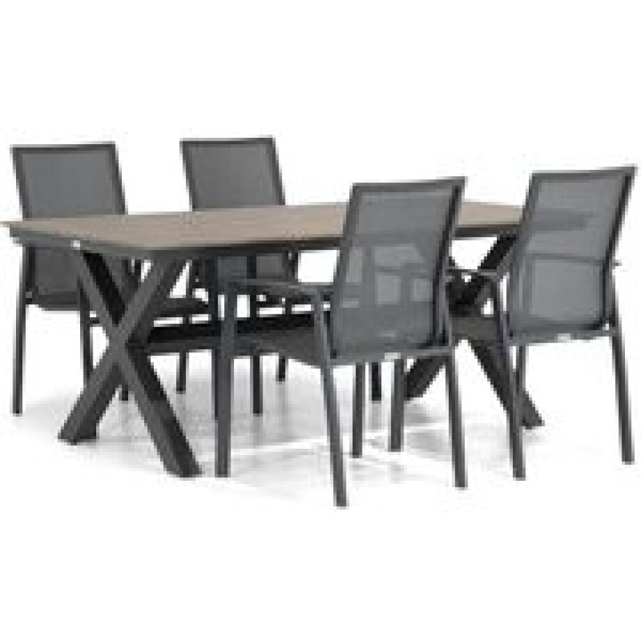 Lifestyle Ultimate/Forest 180 cm dining tuinset 5-delig afbeelding 1