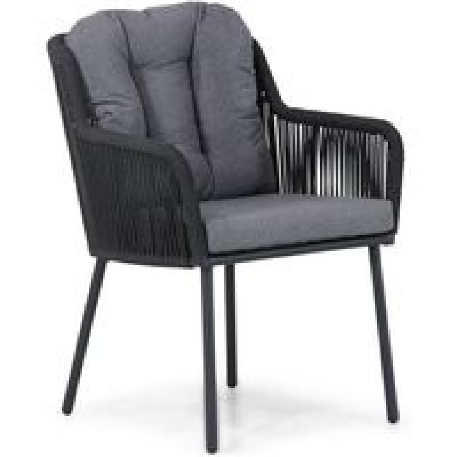 Santika Tendenza dining tuinstoel antraciet afbeelding 1