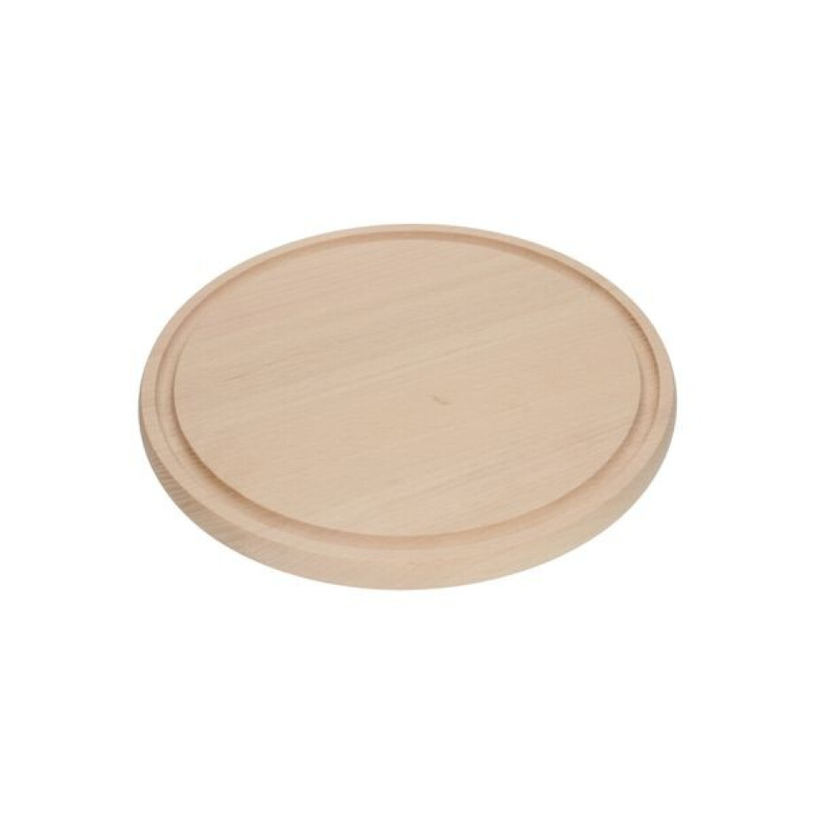 Snijplank, fsc beukenhout, ø 30 cm afbeelding 