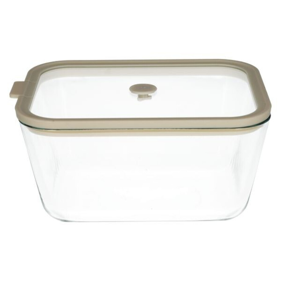 Vershoud/ovenschaal met deksel, hittebestendig glas, 2,5 liter Vershoud/ovenschaal met deksel, hittebestendig glas, 2,5 liter afbeelding