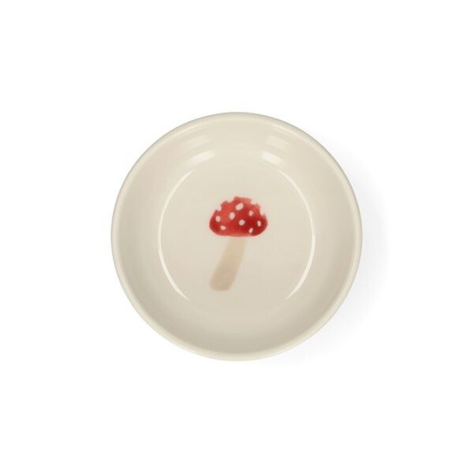 Schaaltje, steengoed, paddenstoel, Ø9 cm Schaaltje, steengoed, paddenstoel, Ø9 cm afbeelding 1