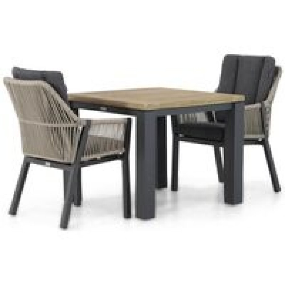 Lifestyle Verona/Veneto 90 cm dining tuinset 3-delig afbeelding 1