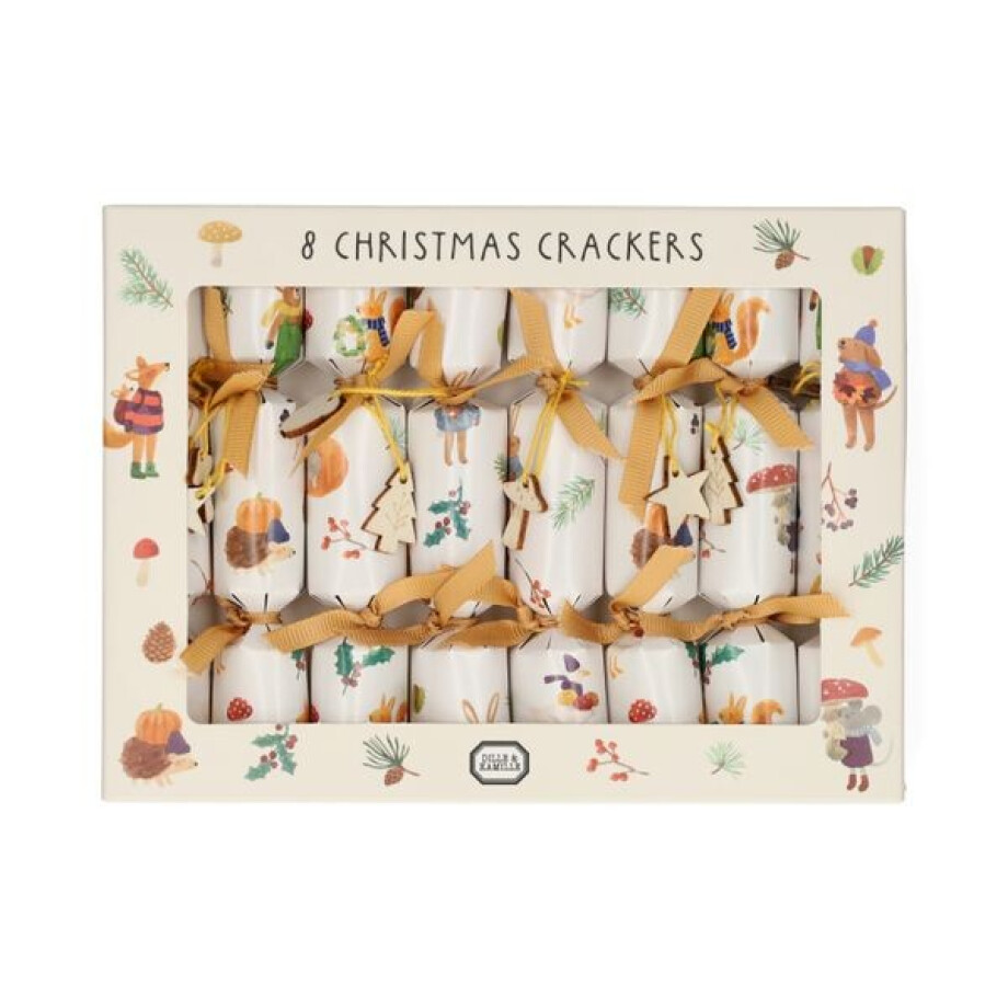 Christmas crackers, bosvondsten, 8 stuks afbeelding 1