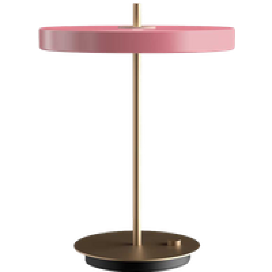 Asteria table nuance rose - Ø 31 x 41,5 cm afbeelding 1