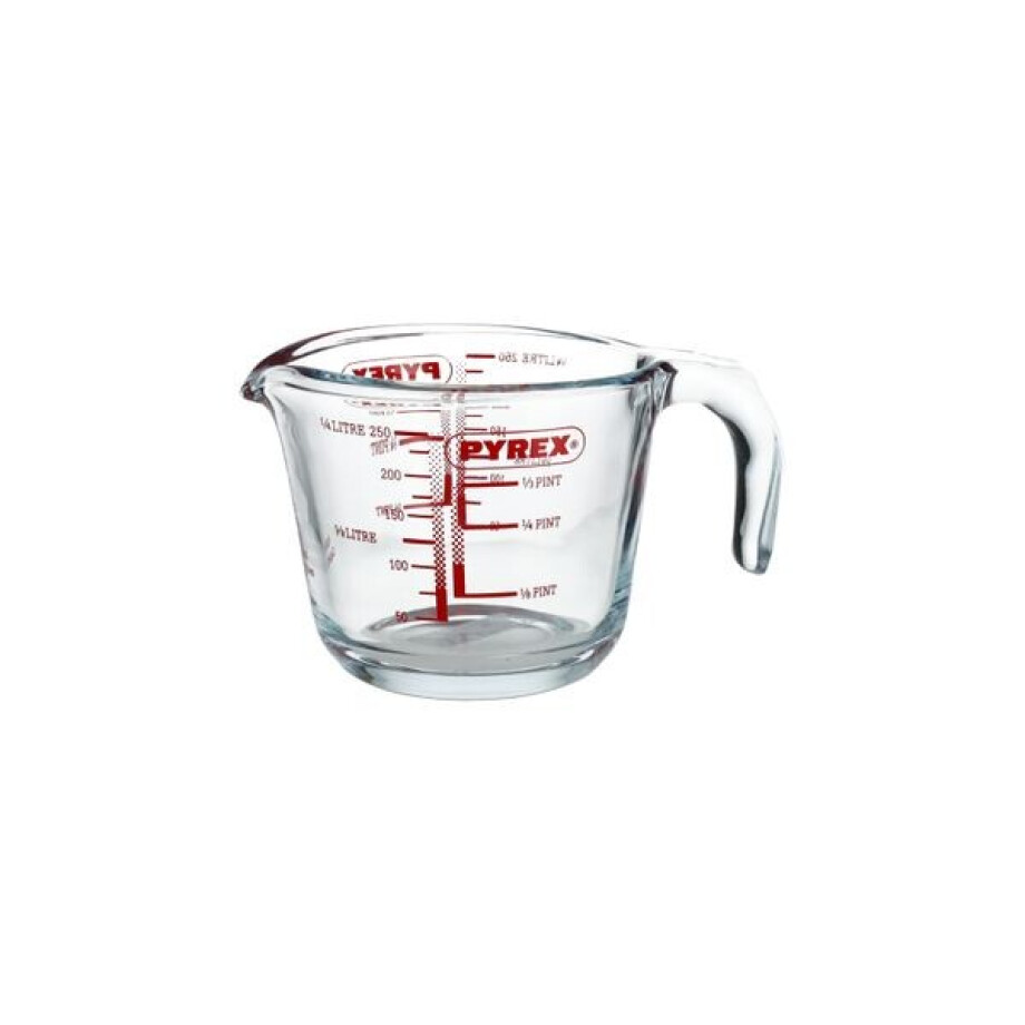 Maatbeker Pyrex, glas, 250 ml afbeelding 