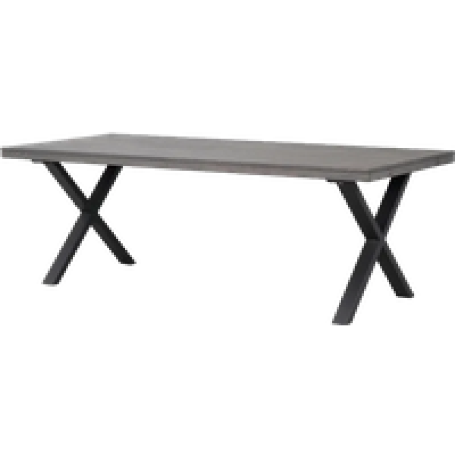 Brooklyn verlengbare eettafel donker eiken - 220 x 95 cm afbeelding 1