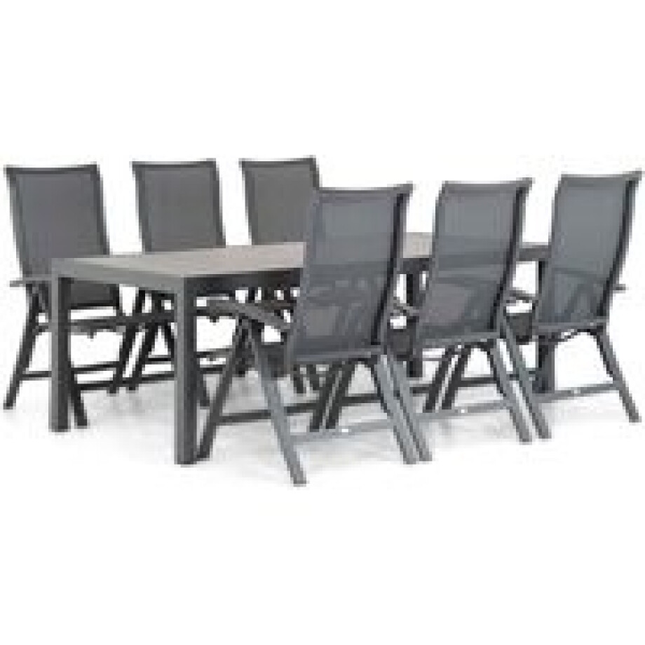 Presto Lucardo/Residence 220 cm dining tuinset 7-delig afbeelding 1
