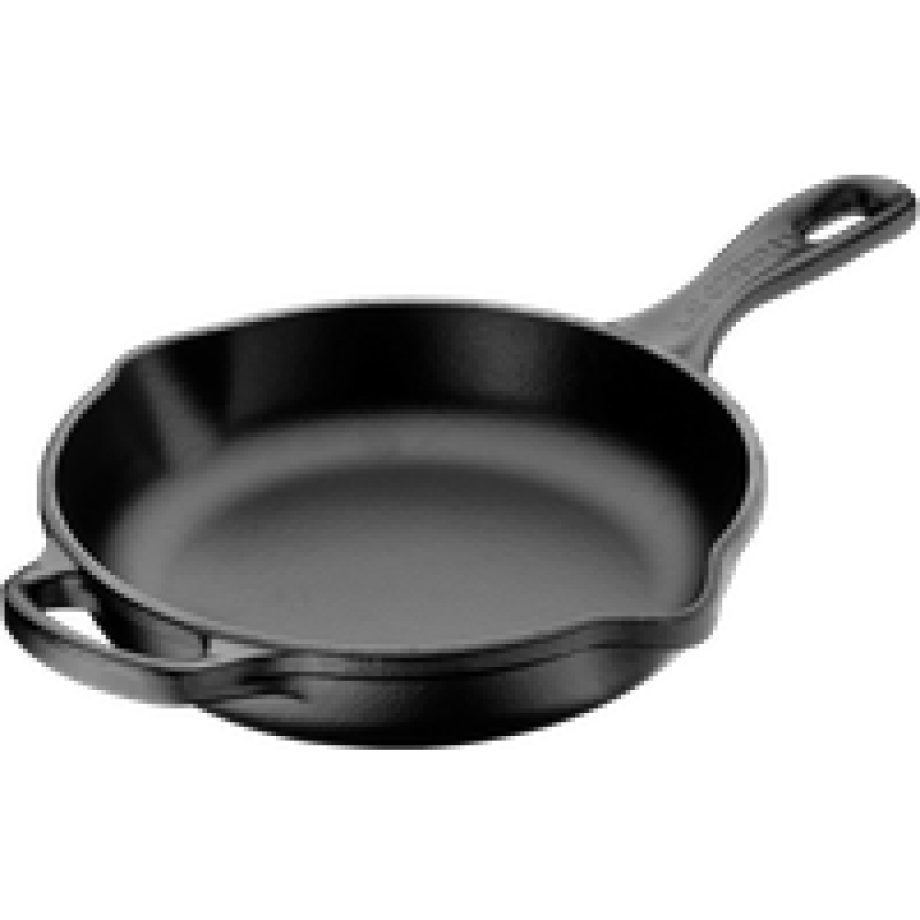 Le Creuset Ronde Skillet Koekenpan 23 cm Mat Zwart afbeelding 