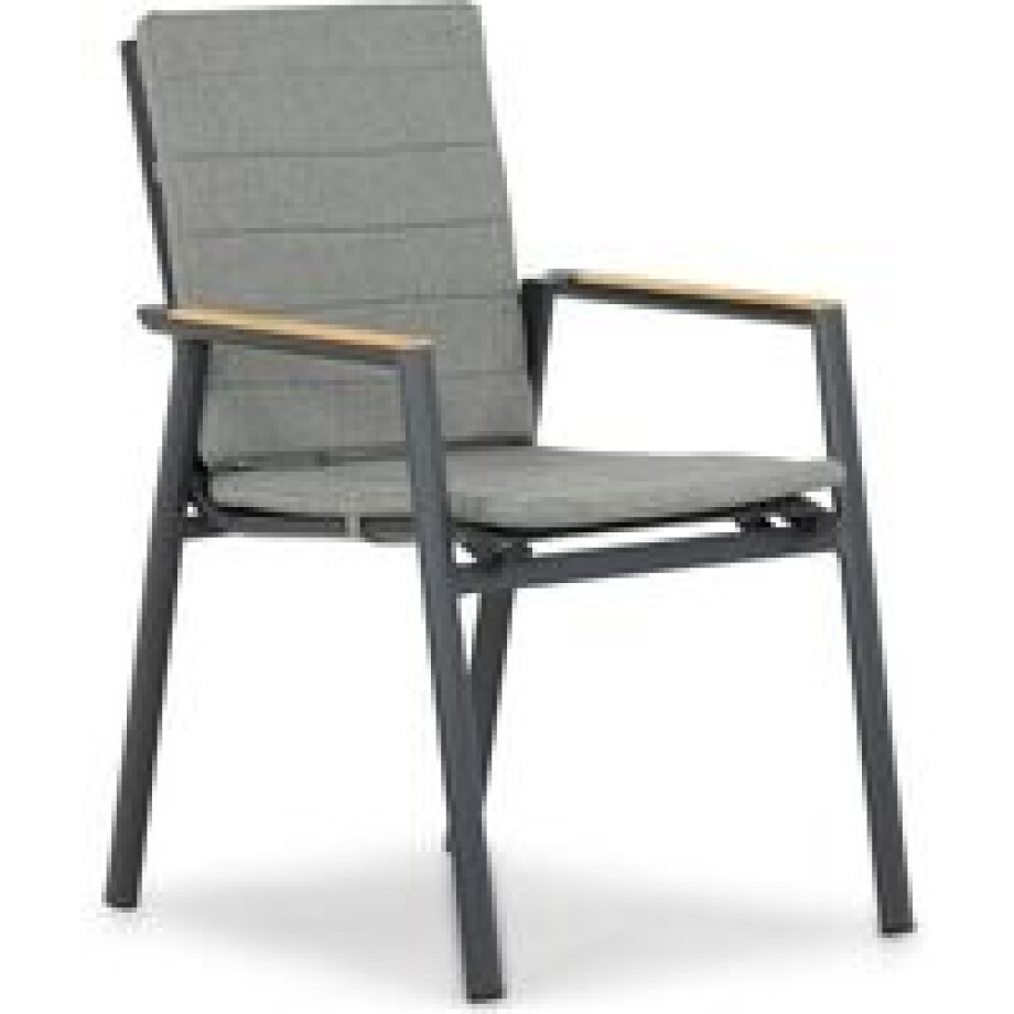 Lifestyle Fiora dining tuinstoel met kussen Lifestyle Fiora dining tuinstoel met kussen afbeelding 1