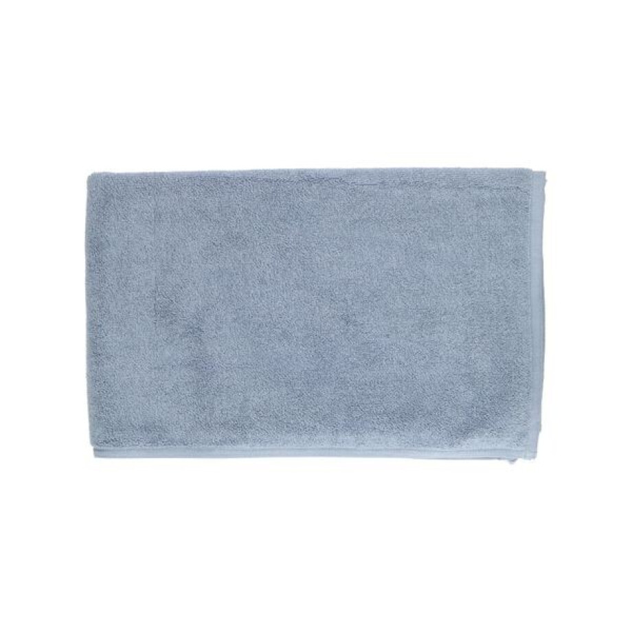 Badmat, gerecyclede katoen, lichtblauw, 50 x 80 cm Badmat, gerecyclede katoen, lichtblauw, 50 x 80 cm afbeelding 1