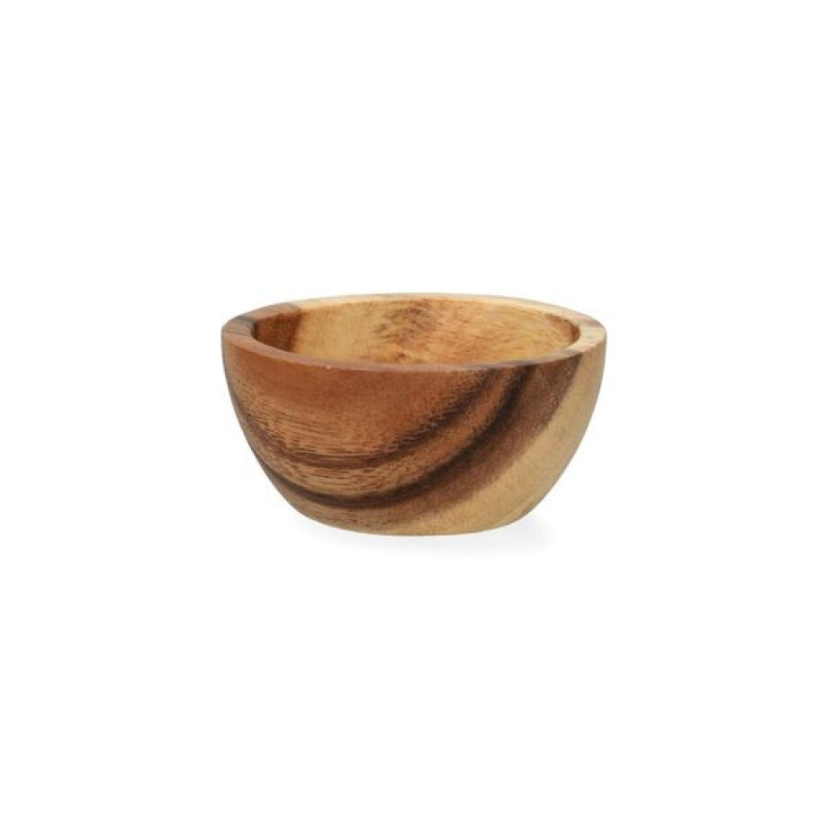 Schaaltje, licht acaciahout, Ø 8,5 cm Schaaltje, licht acaciahout, Ø 8,5 cm afbeelding