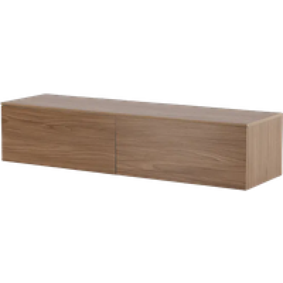 Leona houten dressoir bruin - 160 x 35 cm afbeelding 1