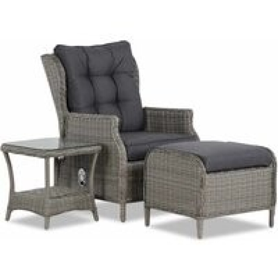 Garden Collections New Castle bistroset 3-delig Garden Collections New Castle bistroset 3-delig afbeelding 1