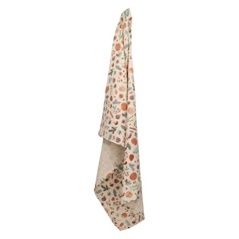 Theedoek, recycled katoen, specerijen, 50 x 70 cm Theedoek, recycled katoen, specerijen, 50 x 70 cm afbeelding 1